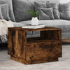 Salontafel Met Led-Verlichting 50X49X40 Cm Kleurig