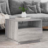 Salontafel Met Led-Verlichting 50X49X40 Cm Kleurig