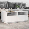 Salontafel Met Led-Verlichting 50X49X40 Cm Kleurig