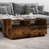 Salontafel Met Led-Verlichting 50X49X40 Cm Kleurig