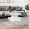 Salontafel Met Led-Verlichting 50X50X40 Cm