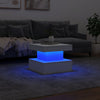 Salontafel Met Led-Verlichting 50X50X40 Cm
