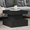 Salontafel Met Led-Verlichting 50X50X40 Cm