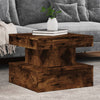Salontafel Met Led-Verlichting 50X50X40 Cm