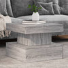 Salontafel Met Led-Verlichting 50X50X40 Cm