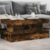 Salontafel Met Led-Verlichting 50X50X40 Cm