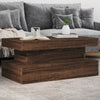 Salontafel Met Led-Verlichting 50X50X40 Cm