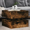 Salontafel Met Led-Verlichting 90X50X40 Cm
