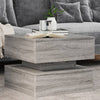 Salontafel Met Led-Verlichting 90X50X40 Cm