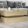 Salontafel Met Led-Verlichting 90X50X40 Cm