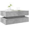 Salontafel Met Led-Verlichting 90X50X40 Cm