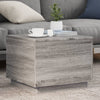 Salontafel Met Led-Verlichting 90X50X40 Cm Kleurig