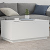 Salontafel Met Led-Verlichting 90X50X40 Cm Kleurig