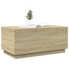 Salontafel Met Led-Verlichting 90X50X40 Cm Kleurig