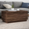 Salontafel Met Led-Verlichting 90X50X40 Cm Kleurig