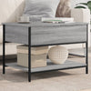 Salontafel 100X50X50 Cm Bewerkt Hout En Metaal