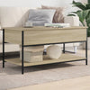 Salontafel 100X50X50 Cm Bewerkt Hout En Metaal