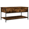 Salontafel 100X50X50 Cm Bewerkt Hout En Metaal