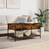 Salontafel 100X50X50 Cm Bewerkt Hout En Metaal