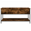 Salontafel 100X50X50 Cm Bewerkt Hout En Metaal