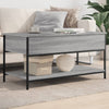 Salontafel 100X50X50 Cm Bewerkt Hout En Metaal