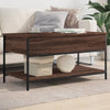 Salontafel 100X50X50 Cm Bewerkt Hout En Metaal