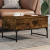 Salontafel 100X50X40 Cm Bewerkt Hout En Metaal