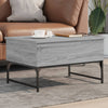 Salontafel 100X50X40 Cm Bewerkt Hout En Metaal