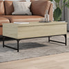 Salontafel 100X50X40 Cm Bewerkt Hout En Metaal