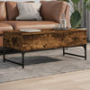 Salontafel 100X50X40 Cm Bewerkt Hout En Metaal