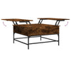 Salontafel Bewerkt Hout En Metaal