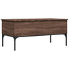 Salontafel 100X50X45 Cm Bewerkt Hout En Metaal
