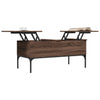 Salontafel 100X50X45 Cm Bewerkt Hout En Metaal