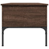 Salontafel 100X50X45 Cm Bewerkt Hout En Metaal