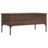 Salontafel 100X50X45 Cm Bewerkt Hout En Metaal