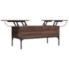 Salontafel 100X50X45 Cm Bewerkt Hout En Metaal