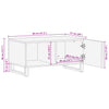 Salontafel 80X51X40 Cm