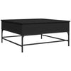 Salontafel 95X95X45 Cm Bewerkt Hout En Metaal