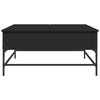 Salontafel 95X95X45 Cm Bewerkt Hout En Metaal