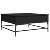 Salontafel 95X95X45 Cm Bewerkt Hout En Metaal