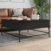 Salontafel 95X95X45 Cm Bewerkt Hout En Metaal