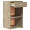 Nachtkastjes 35X34X65 Cm Bewerkt Hout Kleurig