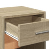 Nachtkastjes 35X34X65 Cm Bewerkt Hout Kleurig