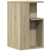 Bijzettafel 35X35X60 Cm Bewerkt Hout Kleurig