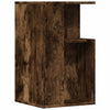Bijzettafel 35X35X60 Cm Bewerkt Hout Kleurig