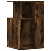 Bijzettafel 35X35X60 Cm Bewerkt Hout Kleurig
