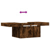 Salontafel 80X55X40 Cm Bewerkt Hout Kleurig