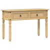 Wandtafel Corona 115X46X73 Cm Massief Grenenhout Ruw Mangohout (Naturel)