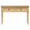 Wandtafel Corona 115X46X73 Cm Massief Grenenhout Ruw Mangohout (Naturel)