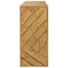 Wandtafel 110X35X75 Cm Massief Teakhout